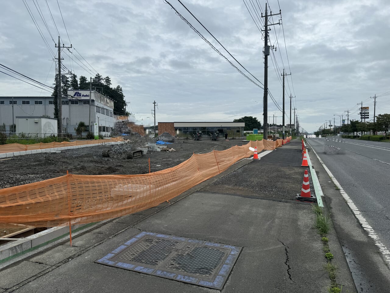 石岡市東府中にセブンイレブンオープン（工事中）