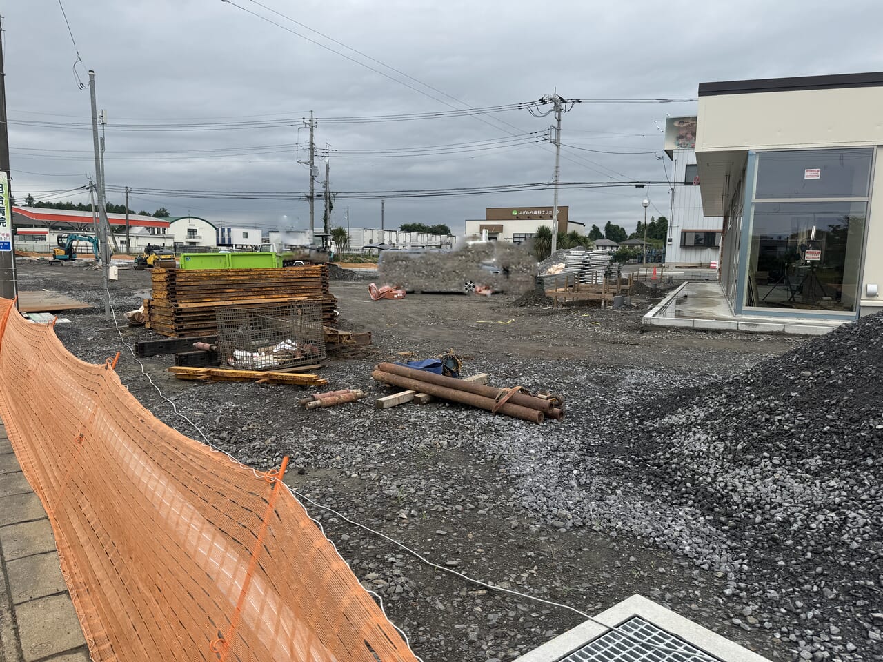 石岡市東府中にセブンイレブンオープン（工事中）