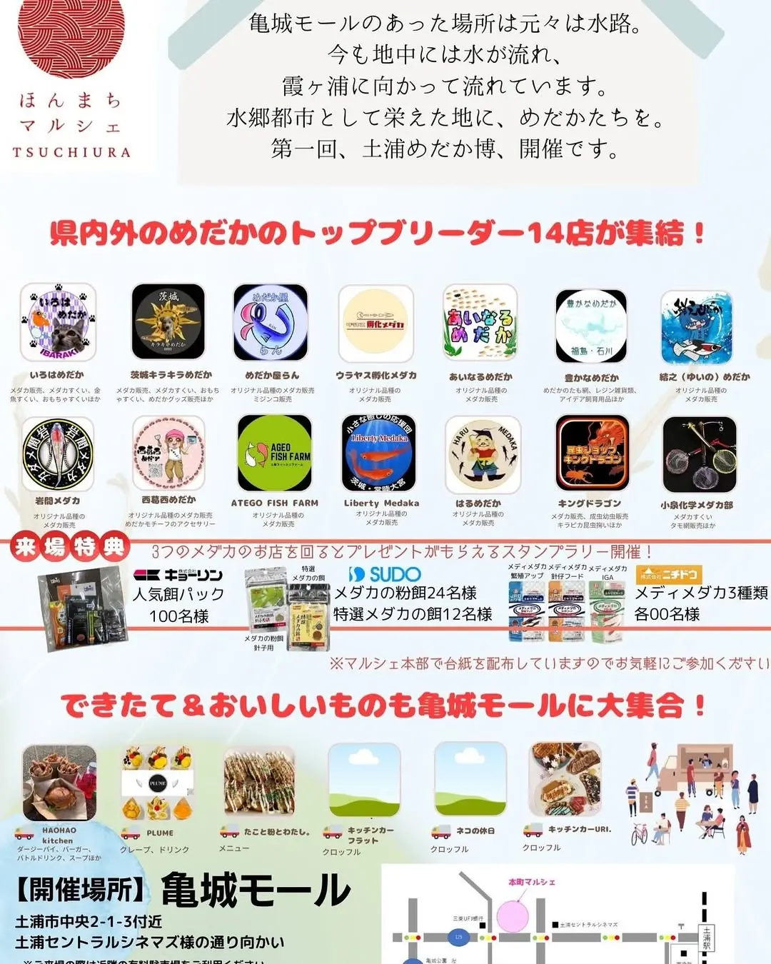 土浦めだか博