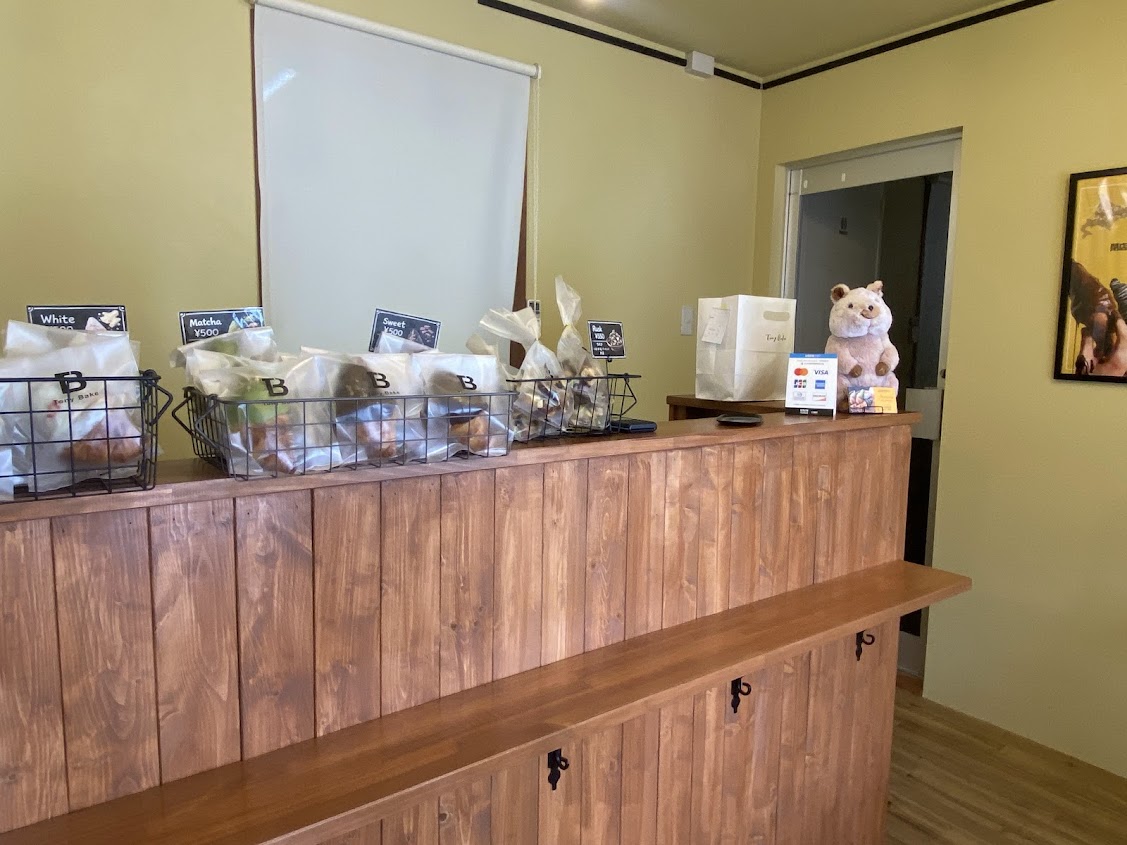 「100日だけのクロワッサン」の店内