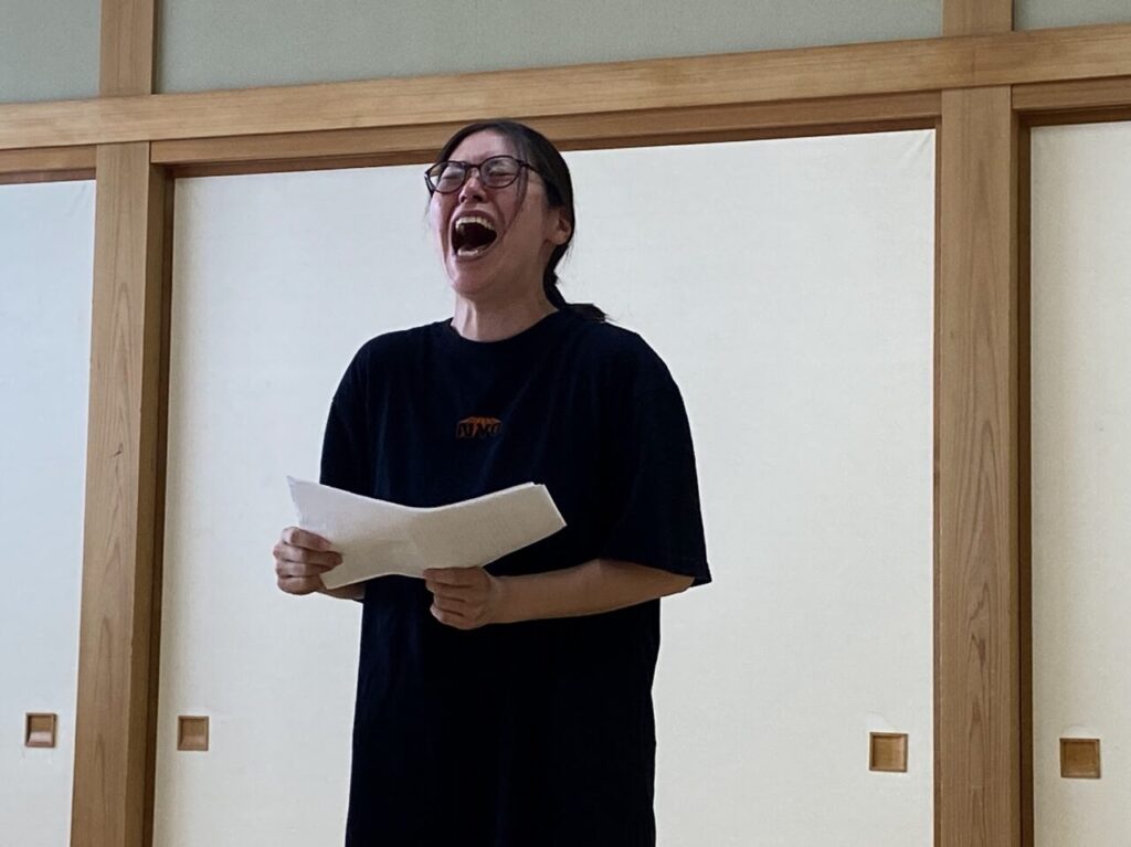 「これ以上削れない3」当日に向けて稽古中