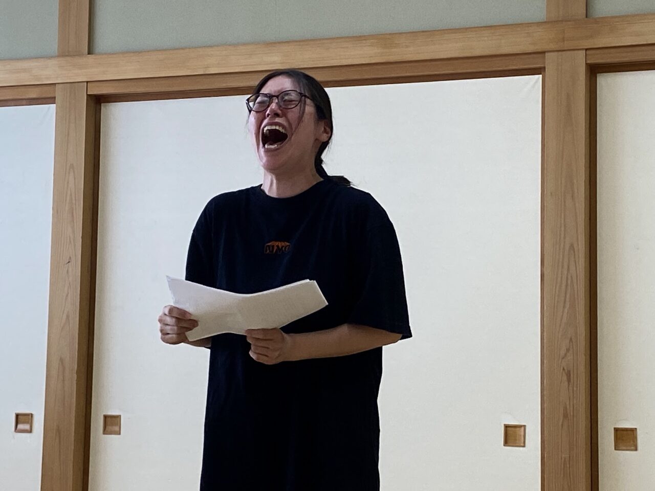 「これ以上削れない3」当日に向けて稽古中