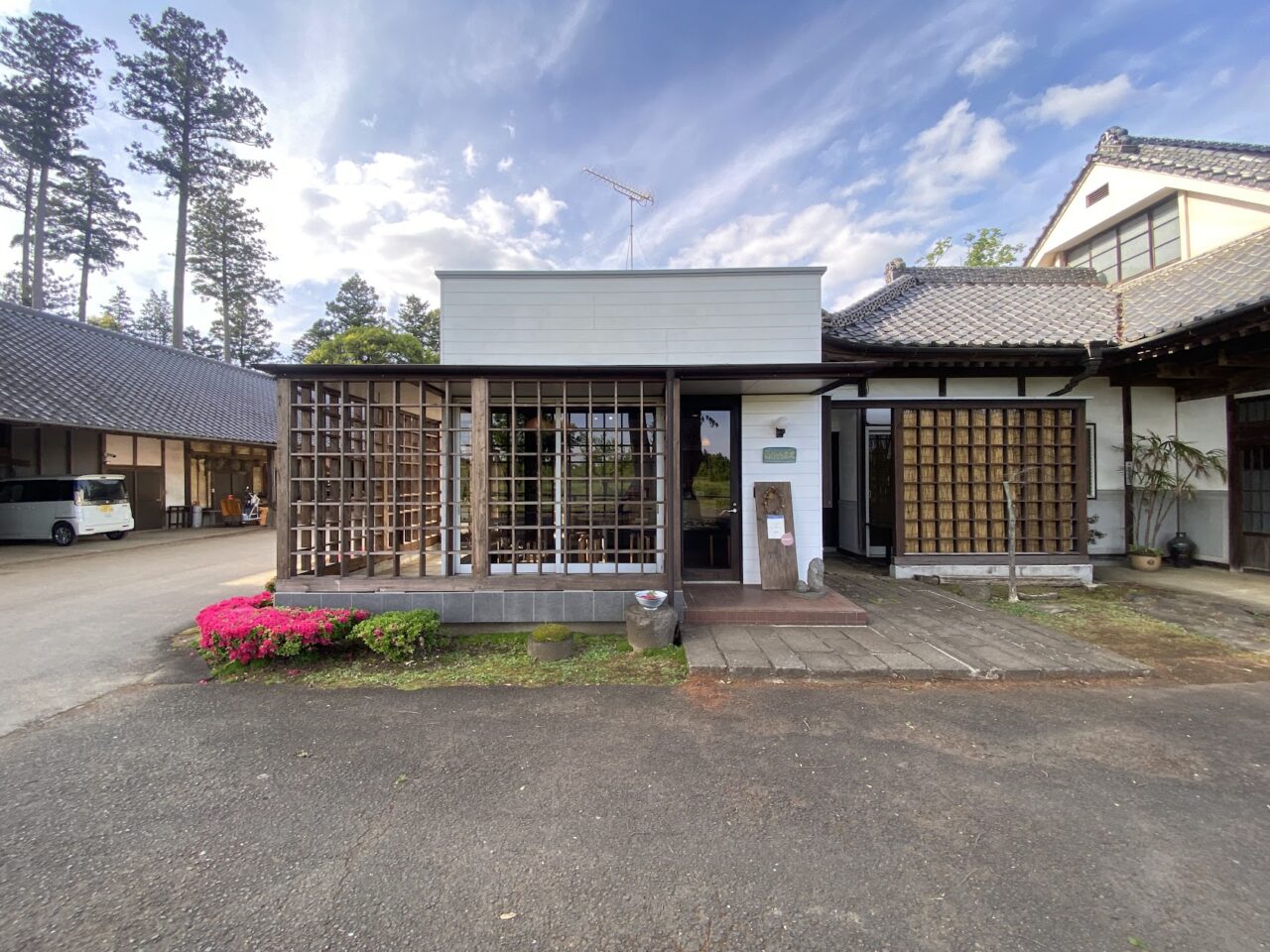 「四万騎農園」併設の店舗の外観