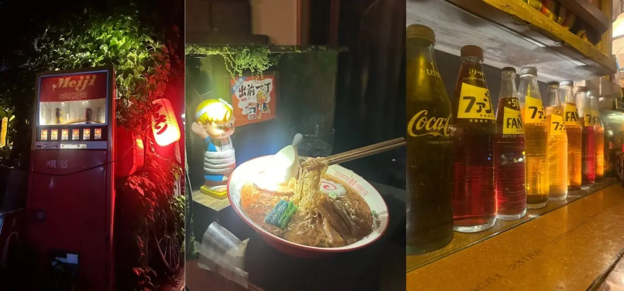 「屋台ラーメン幸楽」の装飾