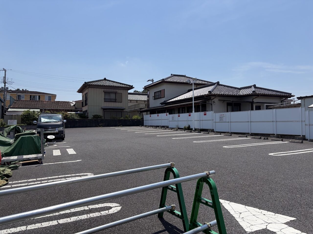「バーガーキング土浦神立店」駐車場