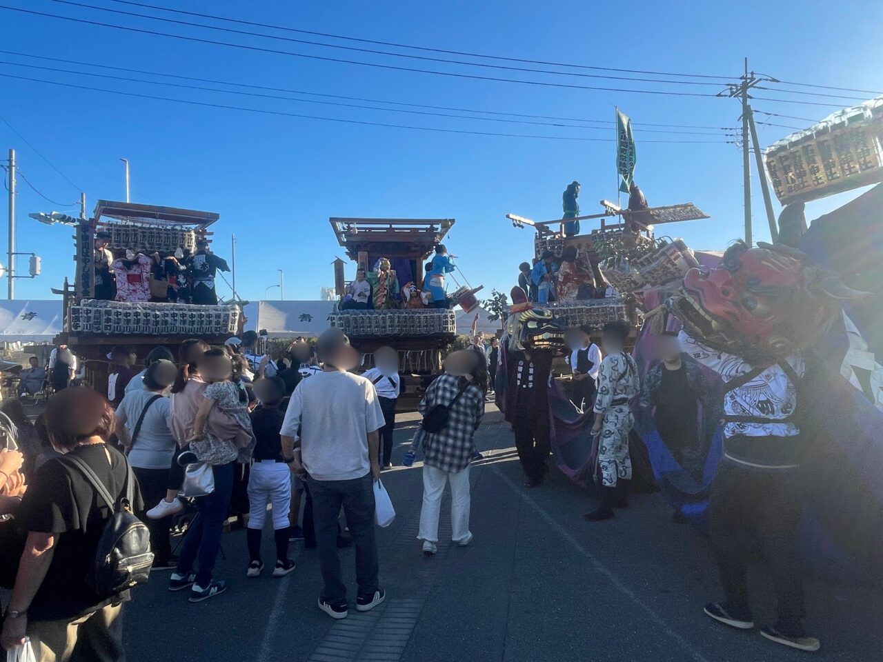 石岡なんぶ祭りの様子
