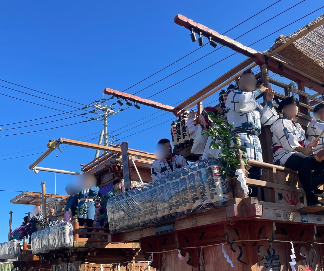 石岡なんぶ祭りの様子