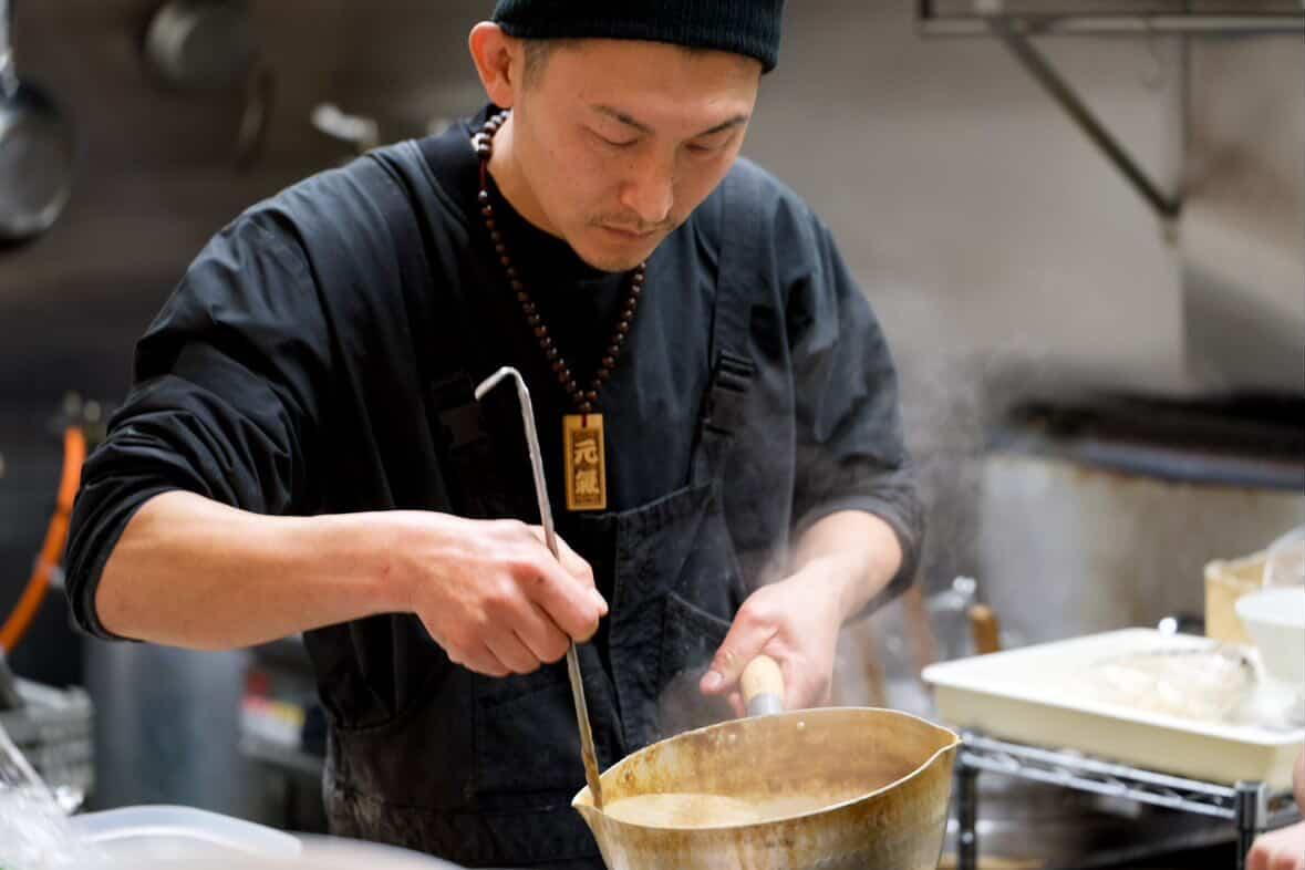 ラーメンキッチン元氣の店主・坂本さん
