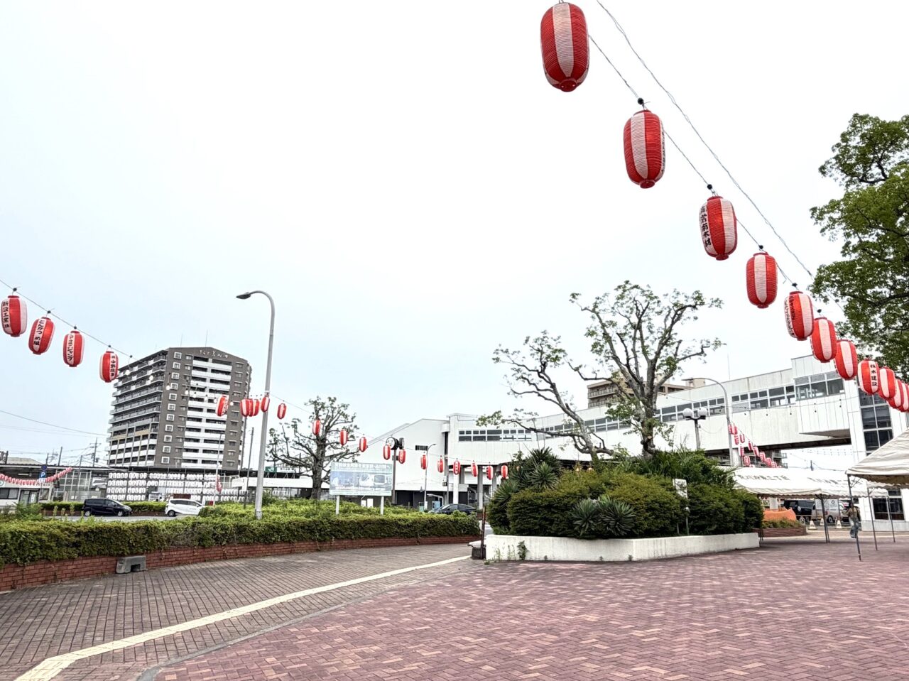荒川沖東の夏祭りの準備の様子