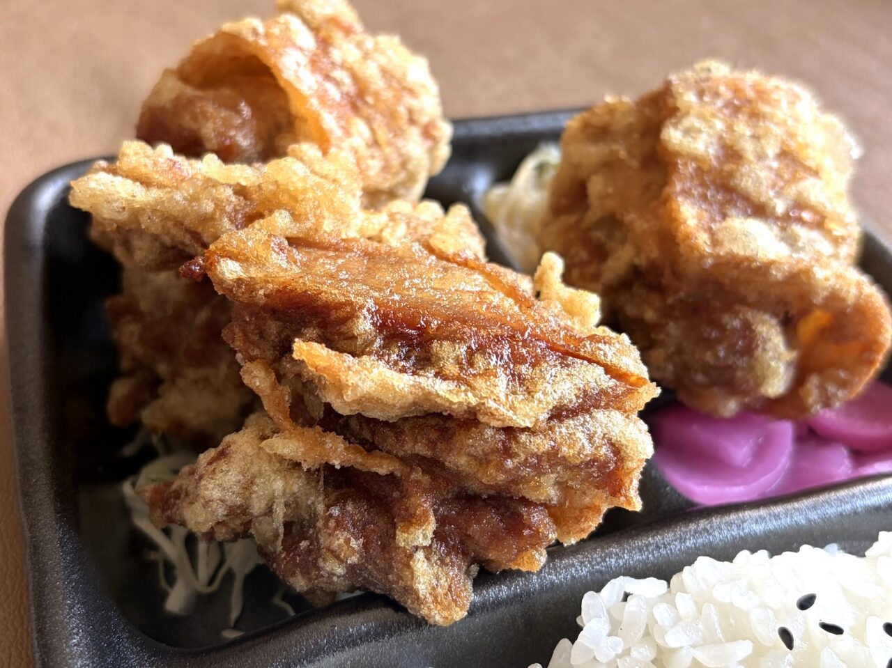 まるちゃん家石岡店のからあげ