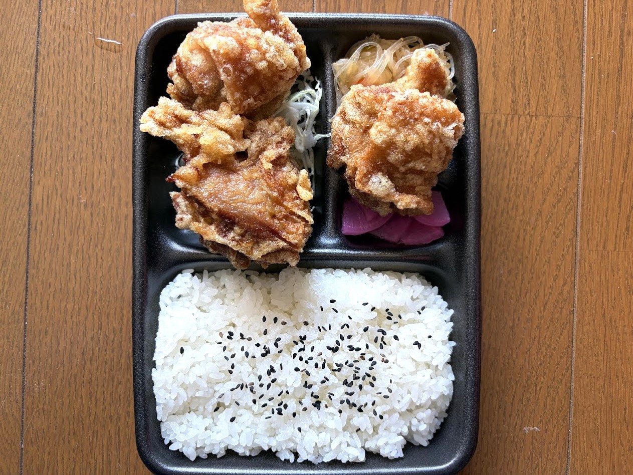 まるちゃん家石岡店のからあげ弁当