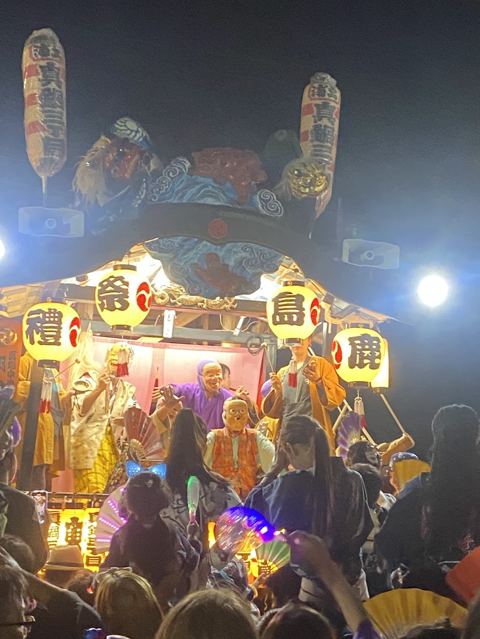 真鍋のまつりの昨年の様子