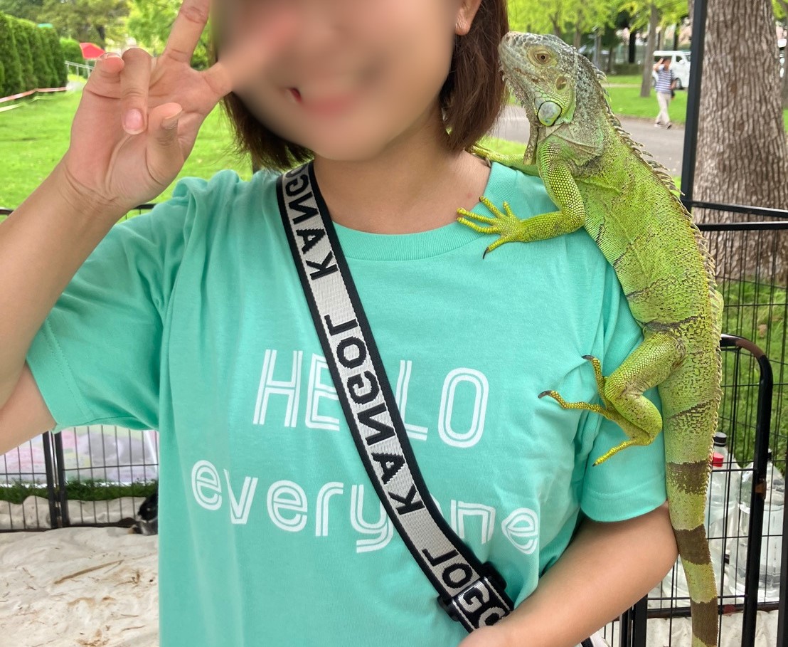 世界のグルメおやつフェスティバルのふれあい動物園