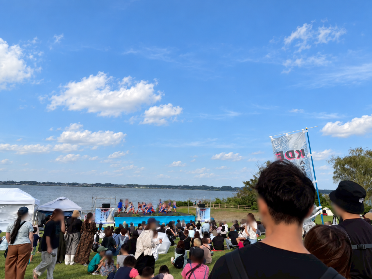 霞ヶ浦ダンスフェスティバルの昨年の様子