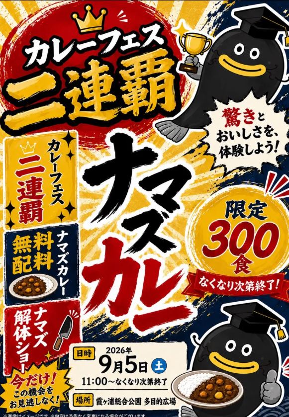 いばフェス2026のチラシ