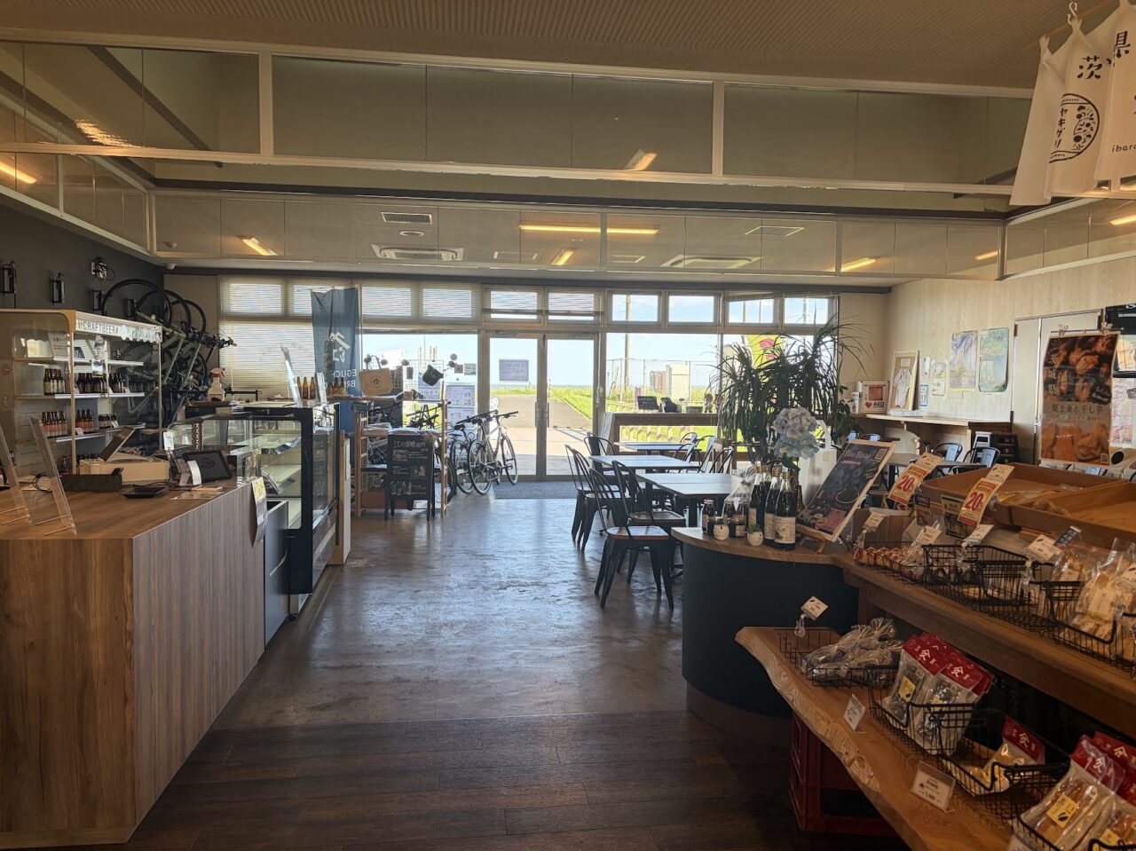 かすみマルシェの店内