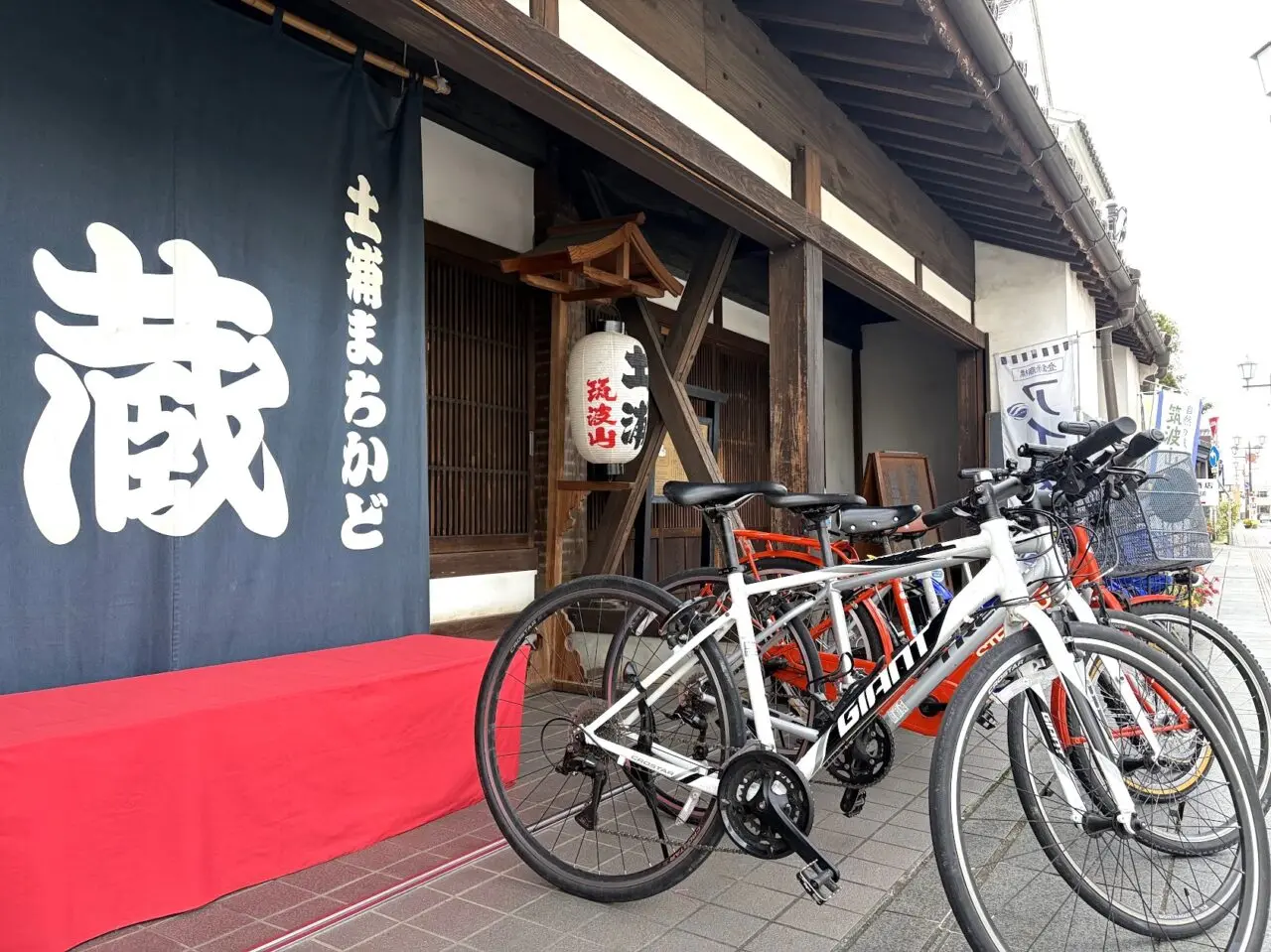 まちかど蔵のレンタサイクル