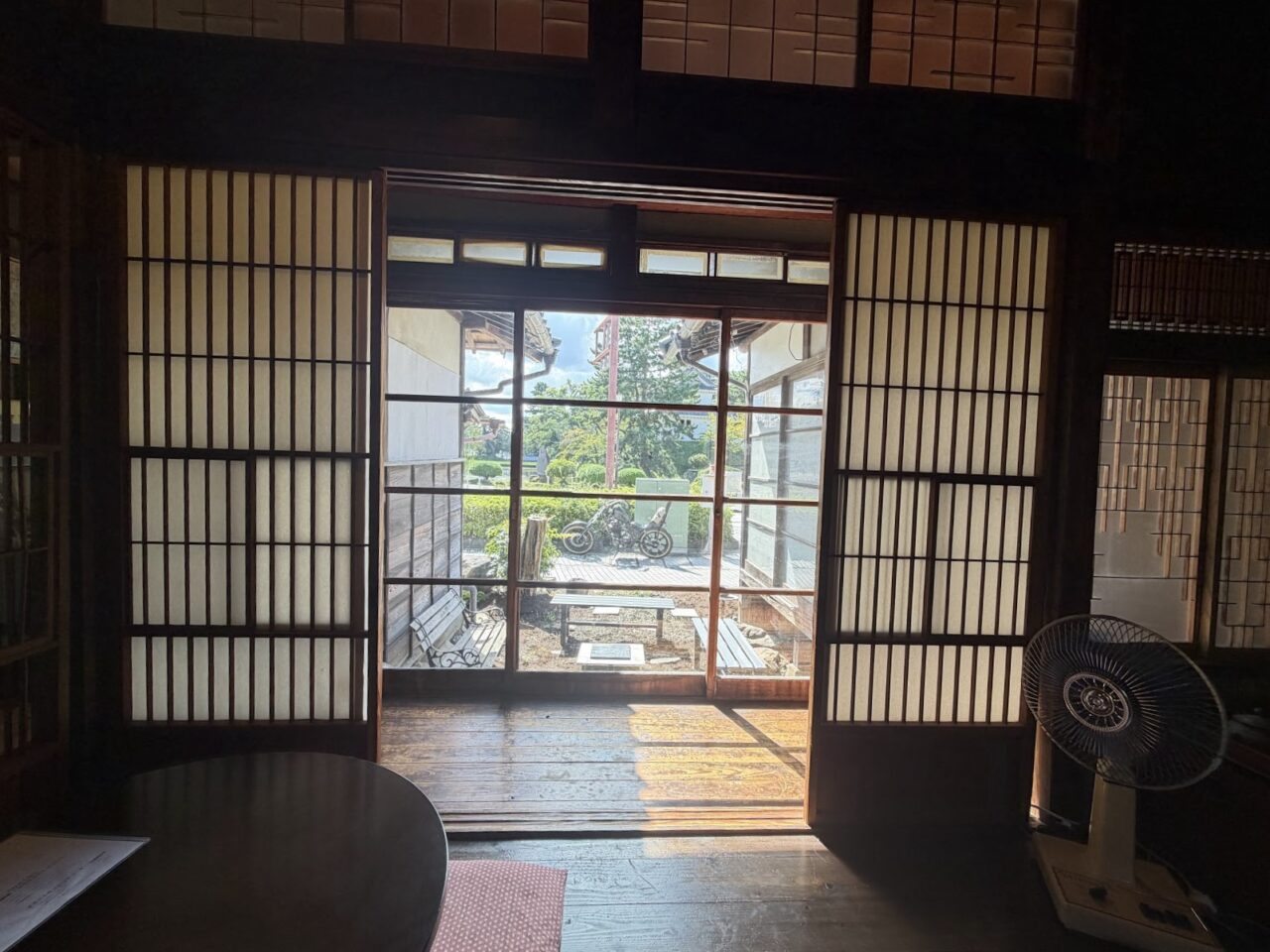 城藤茶店の店内
