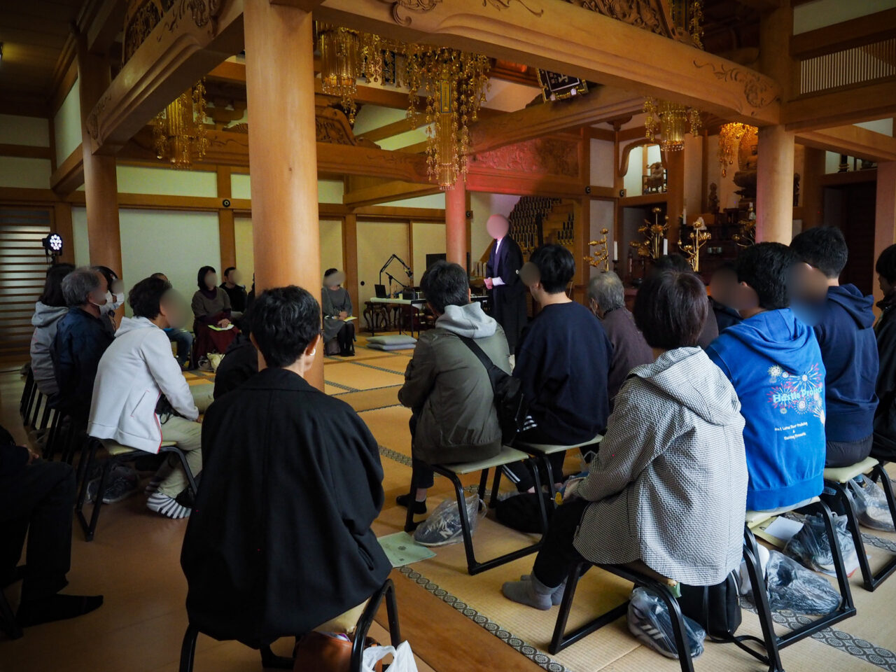 東光寺での演劇