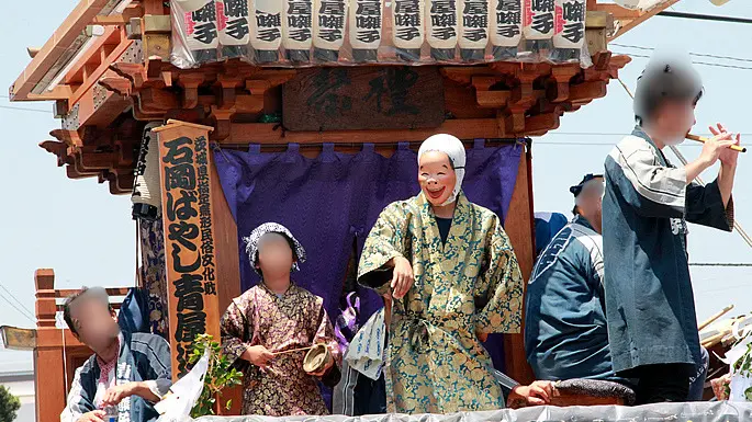 高浜神社青屋祭の様子