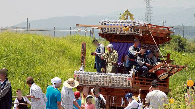 高浜神社青屋祭の様子