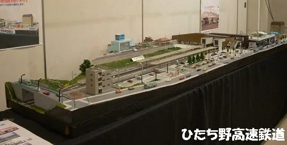 鉄道模型ショーのジオラマ