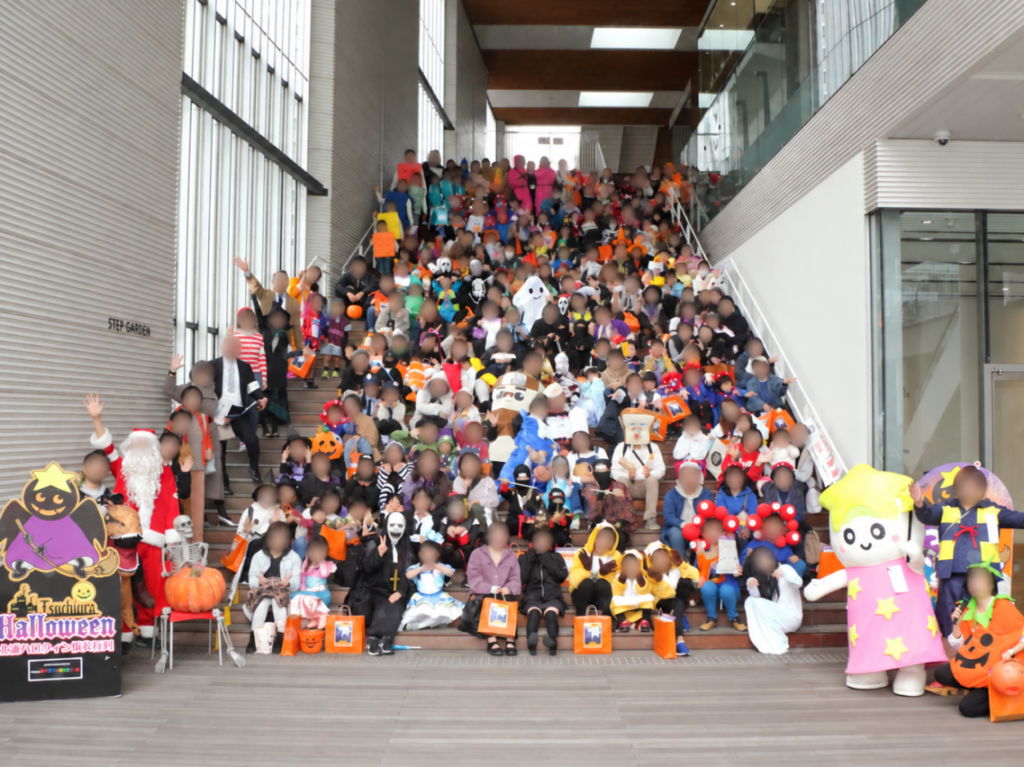 土浦ハロウィンの昨年の様子