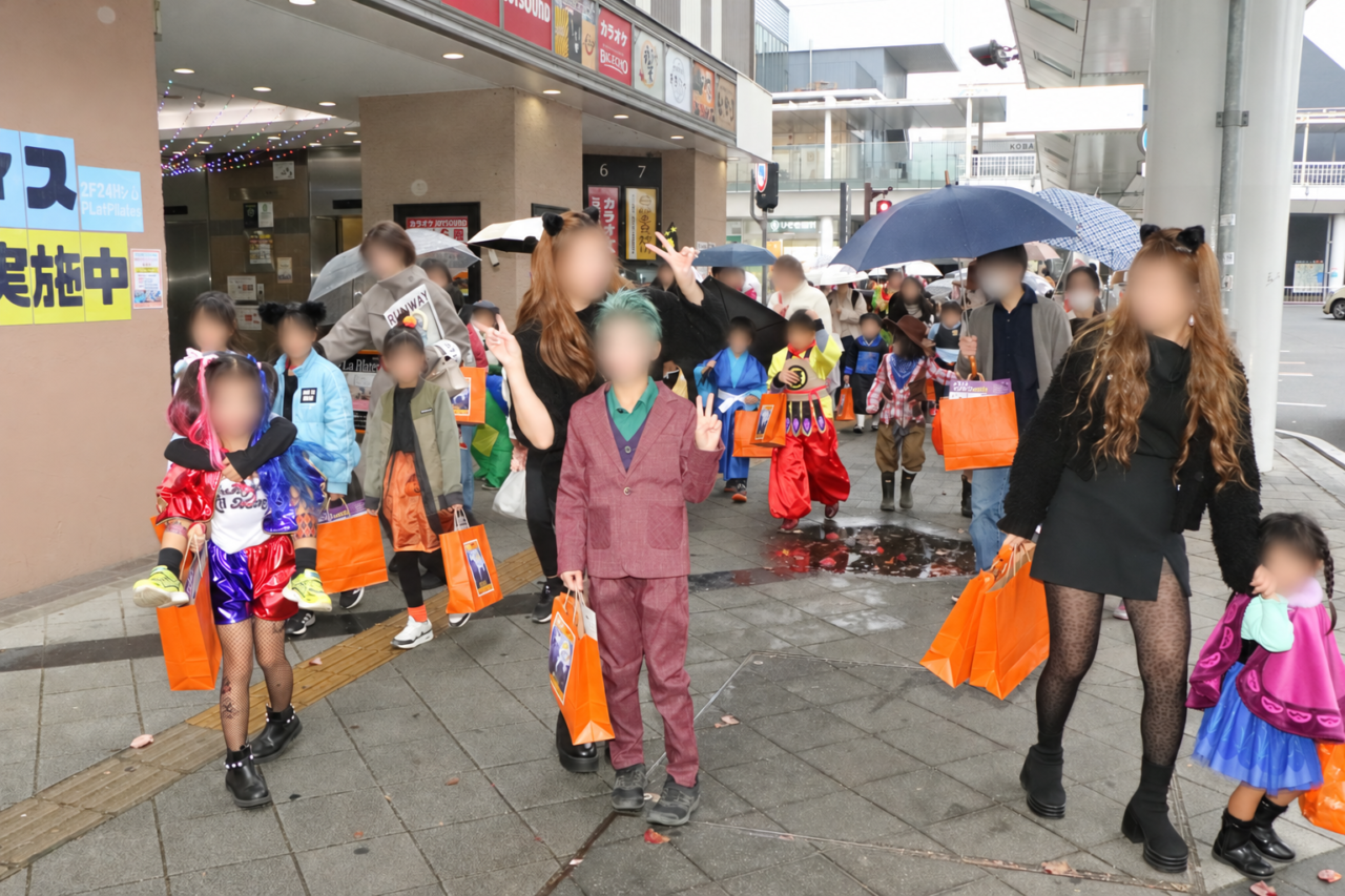 土浦ハロウィンの昨年の様子