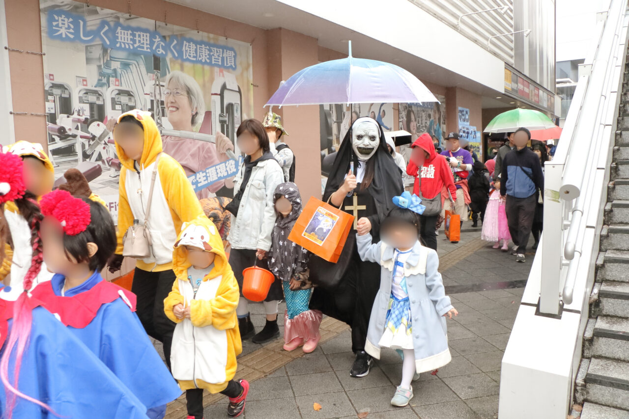 土浦ハロウィンの昨年の様子